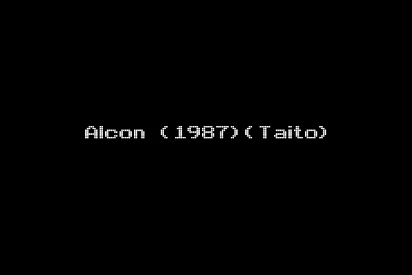 Alcon (1987)(Taito)
