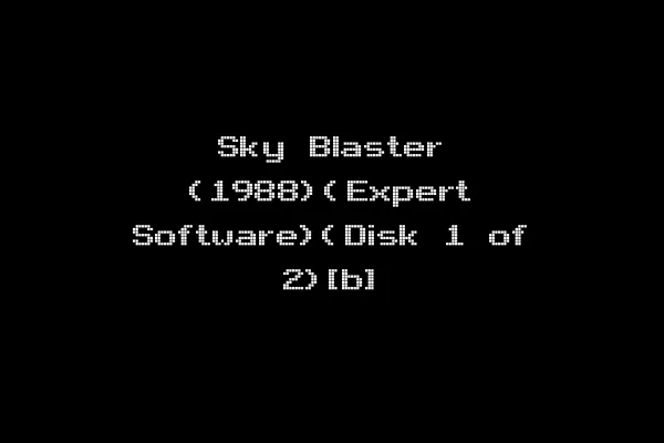 Sky Blaster (1988)(Expert Software)(Disk 1 of 2)[b]