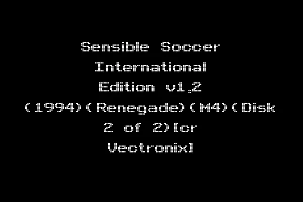 Sensible Soccer International Edition v1.2 (1994)(Renegade)(M4)(Disk 2 of 2)[cr Vectronix]
