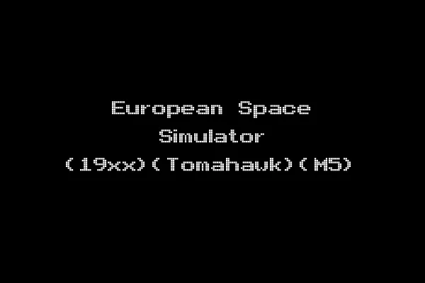 European Space Simulator (19xx)(Tomahawk)(M5)