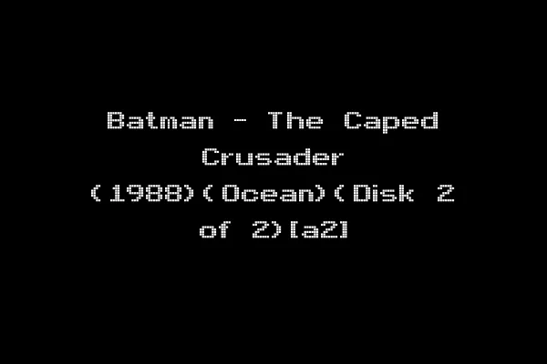 Batman - The Caped Crusader (1988)(Ocean)(Disk 2 of 2)[a2]