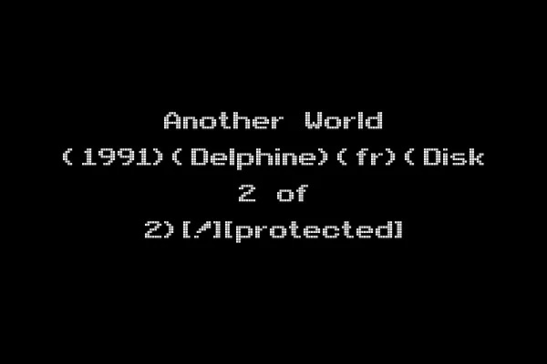 Another World (1991)(Delphine)(fr)(Disk 2 of 2)[!][protected]