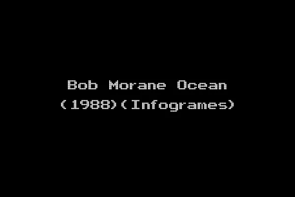 Bob Morane Ocean (1988)(Infogrames)