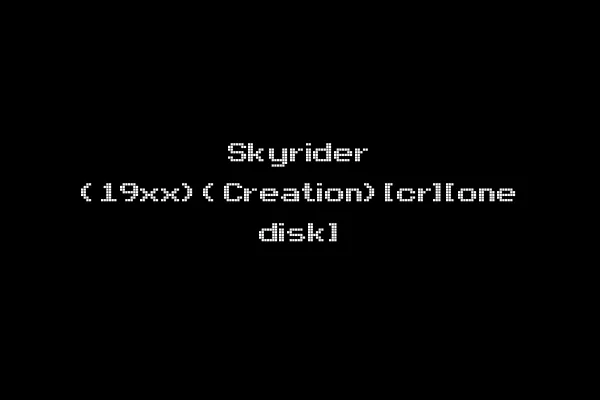 Skyrider (19xx)(Creation)[cr][one disk]