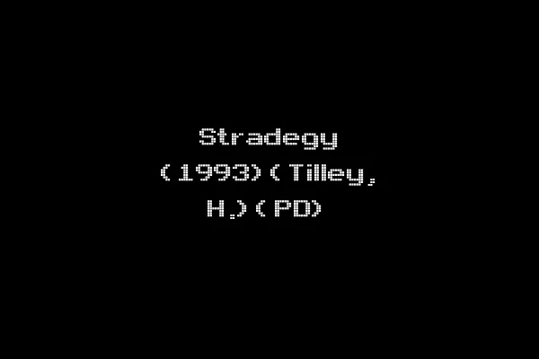 Stradegy (1993)(Tilley, H.)(PD)