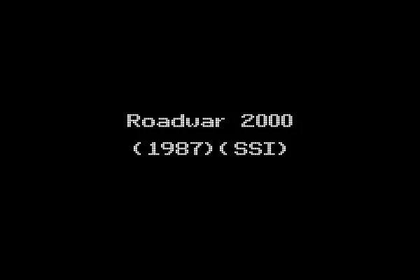 Roadwar 2000 (1987)(SSI)