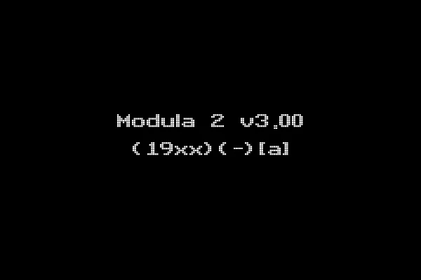 Modula 2 v3.00 (19xx)(-)[a]