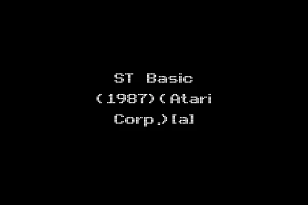 ST Basic (1987)(Atari Corp.)[a]
