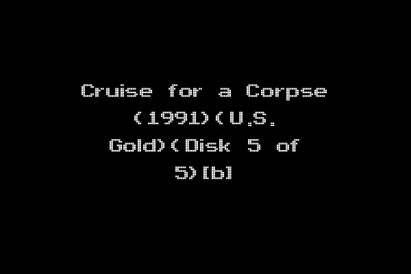 Cruise for a Corpse (1991)(U.S. Gold)(Disk 5 of 5)[b]
