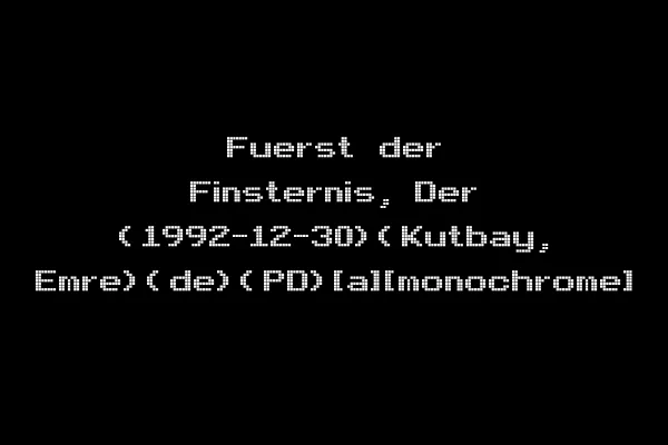 Fuerst der Finsternis, Der (1992-12-30)(Kutbay, Emre)(de)(PD)[a][monochrome]