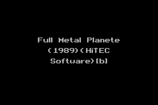 Full Metal Planete (1989)(HiTEC Software)[b]