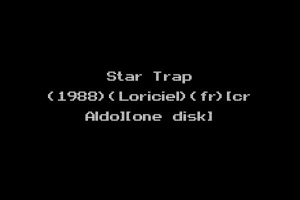 Star Trap (1988)(Loriciel)(fr)[cr Aldo][one disk]