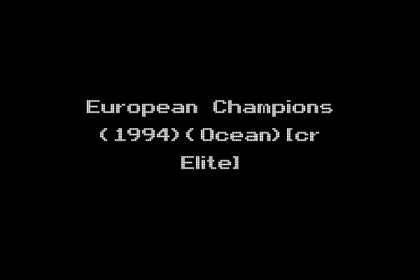 European Champions (1994)(Ocean)[cr Elite]