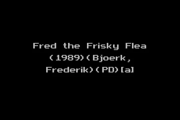 Fred the Frisky Flea (1989)(Bjoerk, Frederik)(PD)[a]
