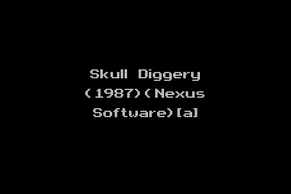 Skull Diggery (1987)(Nexus Software)[a]