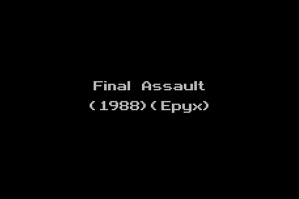 Final Assault (1988)(Epyx)