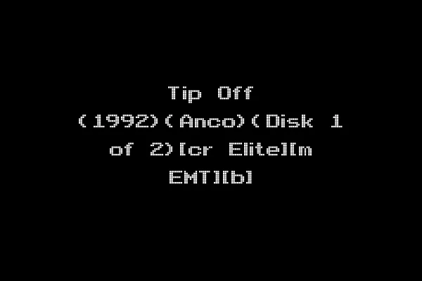 Tip Off (1992)(Anco)(Disk 1 of 2)[cr Elite][m EMT][b]