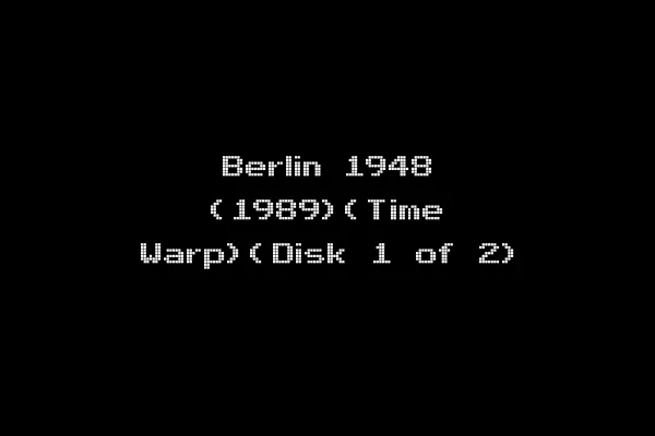 Berlin 1948 (1989)(Time Warp)(Disk 1 of 2)