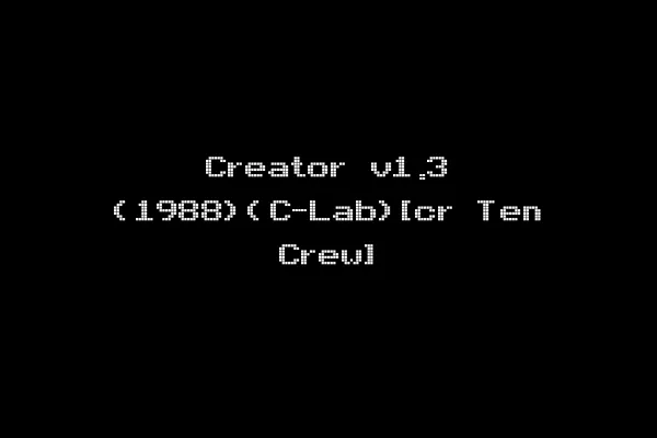 Creator v1.3 (1988)(C-Lab)[cr Ten Crew]