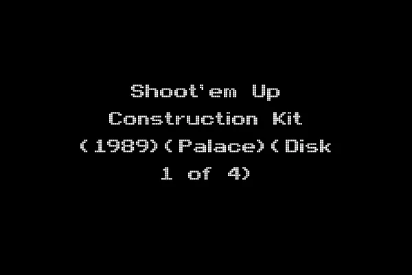 Shoot'em Up Construction Kit (1989)(Palace)(Disk 1 of 4)