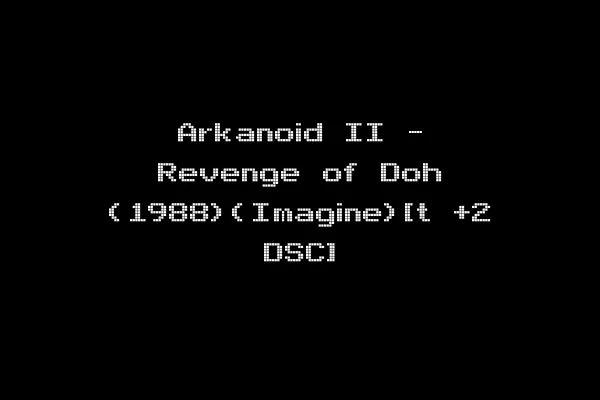 Arkanoid II - Revenge of Doh (1988)(Imagine)[t +2 DSC]