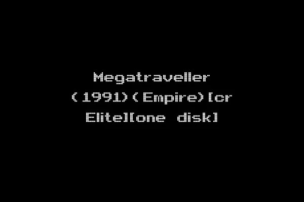Megatraveller (1991)(Empire)[cr Elite][one disk]