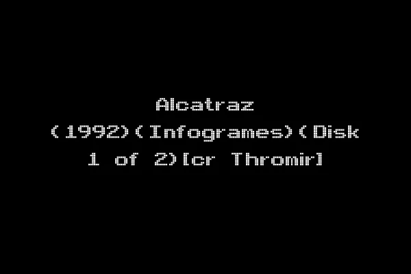 Alcatraz (1992)(Infogrames)(Disk 1 of 2)[cr Thromir]