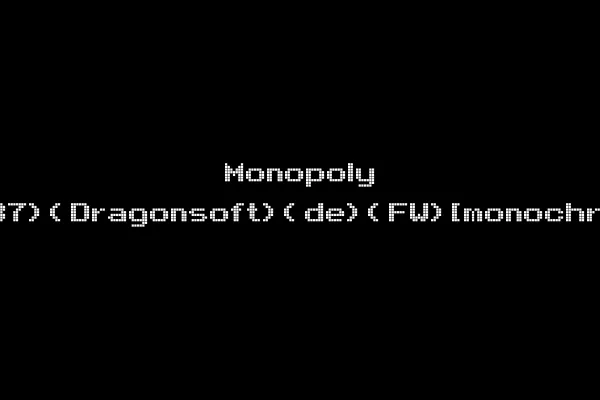 Monopoly (1987)(Dragonsoft)(de)(FW)[monochrome]