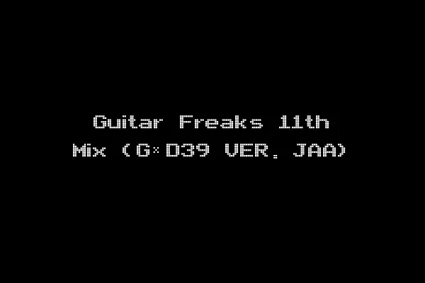 Guitar Freaks 11th Mix (G*D39 VER. JAA)
