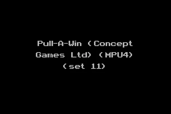 Pull-A-Win (Concept Games Ltd) (MPU4) (set 11)