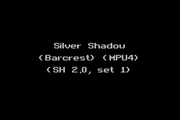 Silver Shadow (Barcrest) (MPU4) (SH 2.0, set 1)