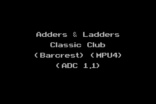Adders & Ladders Classic Club (Barcrest) (MPU4) (ADC 1.1)