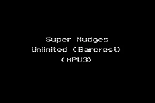 Super Nudges Unlimited (Barcrest) (MPU3)
