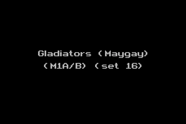 Gladiators (Maygay) (M1A/B) (set 16)