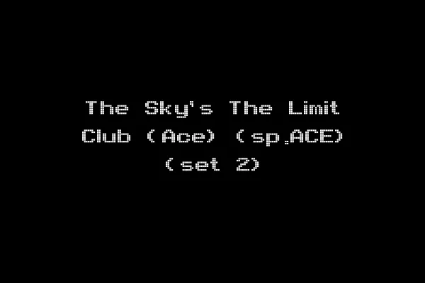 The Sky's The Limit Club (Ace) (sp.ACE) (set 2)