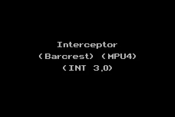 Interceptor (Barcrest) (MPU4) (INT 3.0)