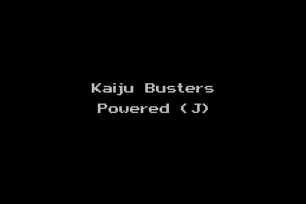 Kaiju Busters Powered (J)