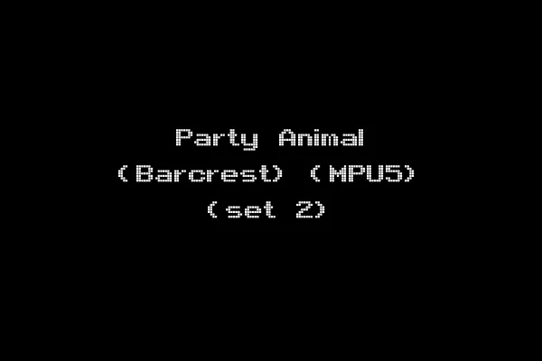 Party Animal (Barcrest) (MPU5) (set 2)