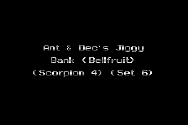Ant & Dec's Jiggy Bank (Bellfruit) (Scorpion 4) (Set 6)