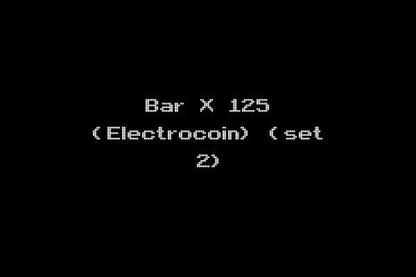 Bar X 125 (Electrocoin) (set 2)