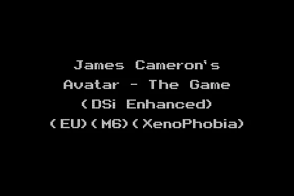 James Cameron's Avatar - The Game (DSi Enhanced) (EU)(M6)(XenoPhobia)