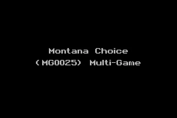 Montana Choice (MG0025) Multi-Game