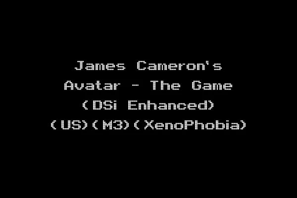 James Cameron's Avatar - The Game (DSi Enhanced) (US)(M3)(XenoPhobia)