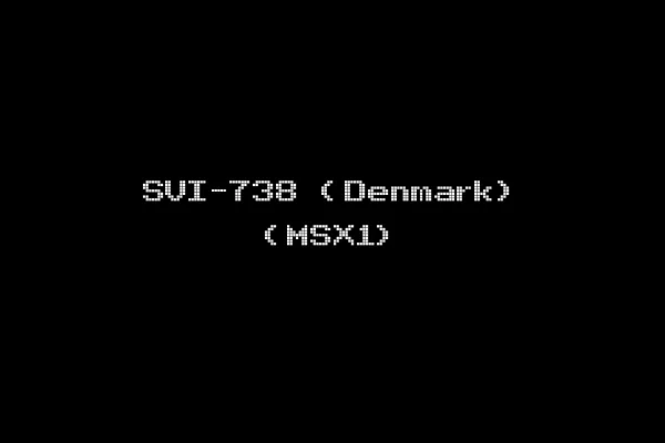 SVI-738 (Denmark) (MSX1)