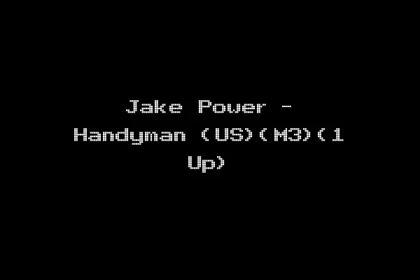 Jake Power - Handyman (US)(M3)(1 Up)