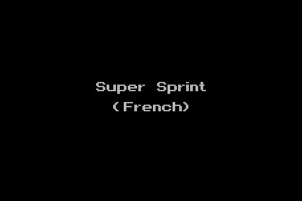 Super Sprint (French)