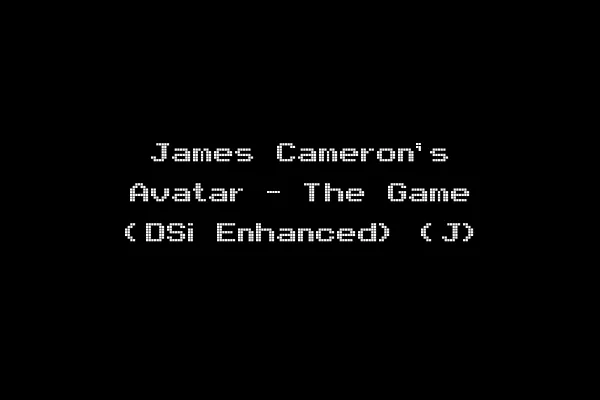 James Cameron's Avatar - The Game (DSi Enhanced) (J)