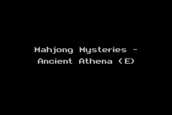 Mahjong Mysteries - Ancient Athena (E)