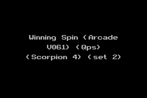 Winning Spin (Arcade V061) (Qps) (Scorpion 4) (set 2)