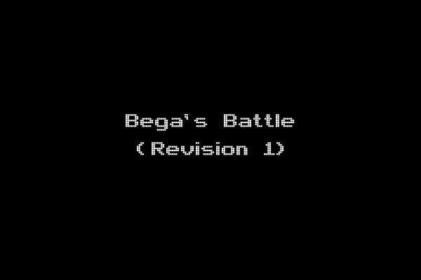 Bega's Battle (Revision 1)